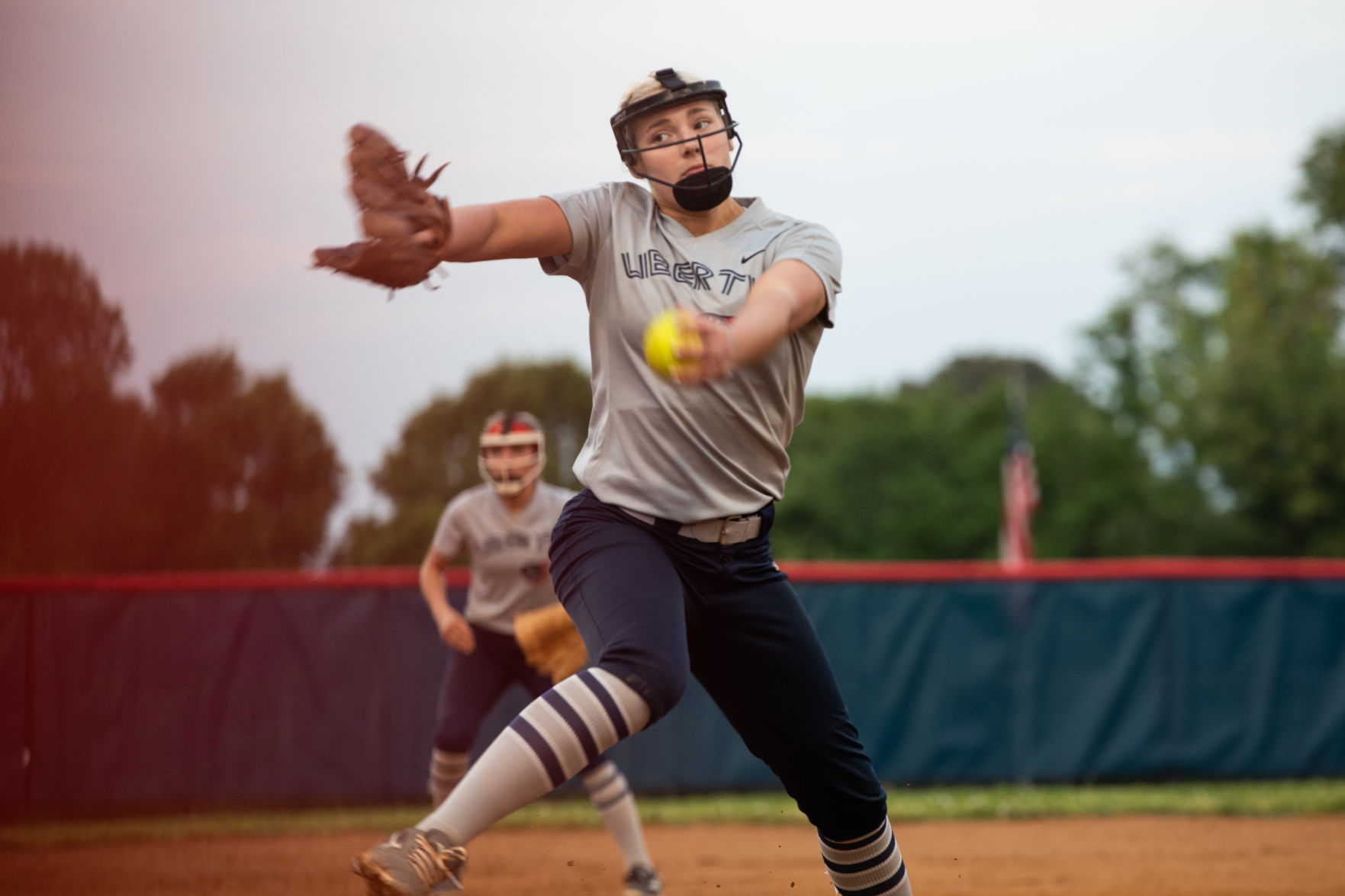 Brookville at Liberty softball 10